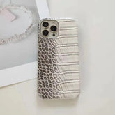 Gradient Crocodile Pattern Leather Phone Case